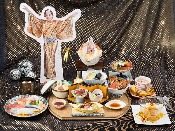 京王プラザホテル八王子の15階の日本料理＜みやま＞では、数量限定で「マツケン 豪華絢爛上様御膳」が登場