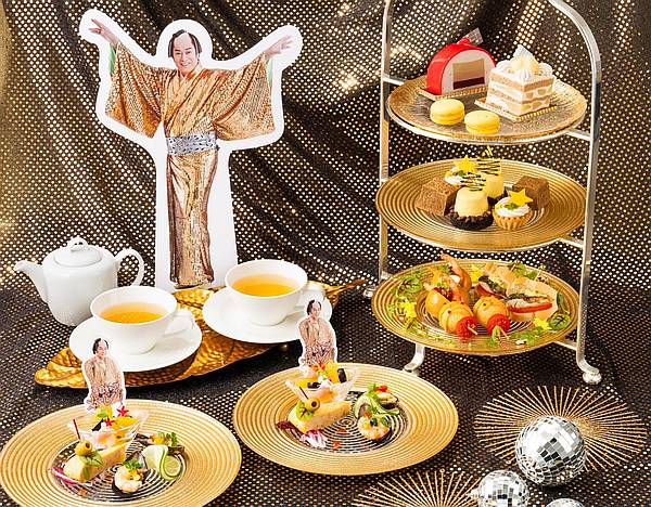 京王プラザホテル八王子の1階の＜ロビーラウンジ＞では、数量限定の「マツケン 恋せよ！アフタヌーンティー」が提供