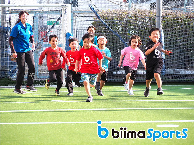 biima sports足が速くなる！かけっこ教室が5/2に八王子住宅公園で開催！フォームを指導_800