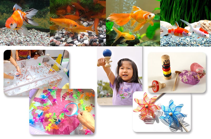 金魚と遊ぼう!癒しの金魚広場が8/2に八王子住宅公園で開催!金魚すくいや和玩具を体験_800
