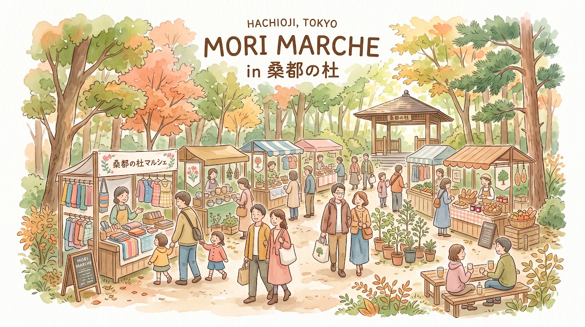 MORI MARCHE in 桑都の杜が10/17〜18に桑都の杜で開催！パンや雑貨を楽しもう_ogp